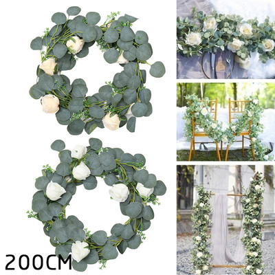 Artificial Rose Vine Hanging Flowers for Wall Decoration Rattan Fake Plants Leaves Garland Romantic Wedding Home Decoration
Artificial Rose Vine Hanging Flowers for Wall Decoration Rattan Fake Plants Leaves Garland Romantic Wedding Home Decoration