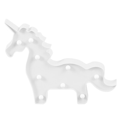 BRELONG 3D Unicorn Warm White Decoration Night Light for Kids Room Christmas Wedding 3V
BRELONG 3D Unicorn Warm White Decoration Night Light for Kids Room Christmas Wedding 3V