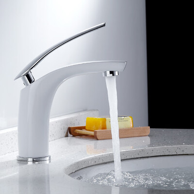 Bathroom Faucet Water Tap Basin Faucets WhiteChromeBlack Waterfall Mounted Sink Cold&Hot Mixer Single Handle Bath Water
Bathroom Faucet Water Tap Basin Faucets WhiteChromeBlack Waterfall Mounted Sink Cold&Hot Mixer Single Handle Bath Water