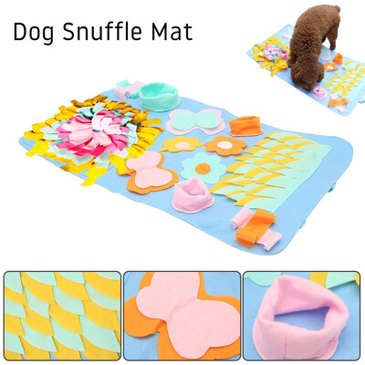 2 Style Pet Dog Sniffing Mat Find Food Training Blanket Play Toys Dog Mat for Relieve Stress Puzzle Sniffing Mat Pad
2 Style Pet Dog Sniffing Mat Find Food Training Blanket Play Toys Dog Mat for Relieve Stress Puzzle Sniffing Mat Pad
