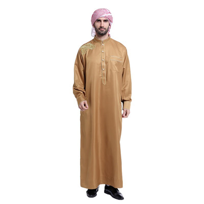 Multicolor Button Printing Saudi Thobe Men Galabeya Thoub Abaya Robe Dishdasha Arabic Kaftan Muslim Cloth Of Men S1
Multicolor Button Printing Saudi Thobe Men Galabeya Thoub Abaya Robe Dishdasha Arabic Kaftan Muslim Cloth Of Men S1