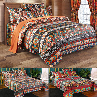 3 Pcs Polyester Bohemian Bedding Set Bohemian Mandala Print Duvet Cover Include Duvet Cover
3 Pcs Polyester Bohemian Bedding Set Bohemian Mandala Print Duvet Cover Include Duvet Cover
