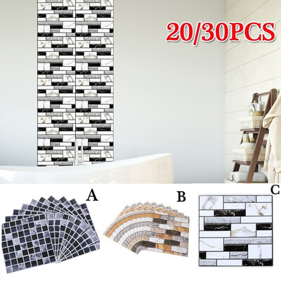 2030Pcs Tile Brick Waterproof Wall Stickers Self-adhesive Removable Wall Sticker Kitchen Bathroom Home Decor
2030Pcs Tile Brick Waterproof Wall Stickers Self-adhesive Removable Wall Sticker Kitchen Bathroom Home Decor