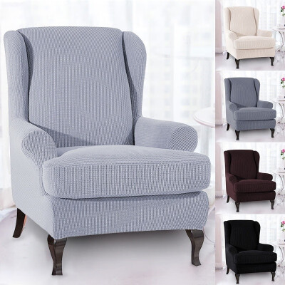 2-Piece Stretch Jacquard Spandex Fabric Wing Back Wingback Armchair Chair Slipcovers Wing Chair
2-Piece Stretch Jacquard Spandex Fabric Wing Back Wingback Armchair Chair Slipcovers Wing Chair