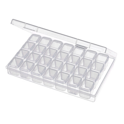 28 Grids Diamond Embroidery Storage Box Bins Medicine Diamond Painting Accessory Boxes Case Cross Stitch Tools Organizer
28 Grids Diamond Embroidery Storage Box Bins Medicine Diamond Painting Accessory Boxes Case Cross Stitch Tools Organizer