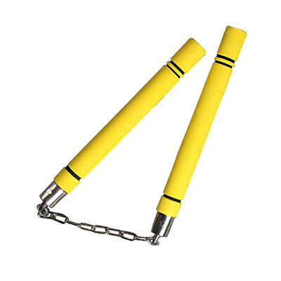 Children teen Kung Fu Nunchakus Martial Arts Safety Foam Nunchakus Sponge Double Truncheon with Stainless Steel Chain
Children teen Kung Fu Nunchakus Martial Arts Safety Foam Nunchakus Sponge Double Truncheon with Stainless Steel Chain