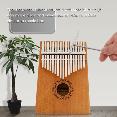 17 Tone Mahogany Kalimba Acoustic Thumb Finger Piano Musical Instrument Diy Painting Kalimba
17 Tone Mahogany Kalimba Acoustic Thumb Finger Piano Musical Instrument Diy Painting Kalimba