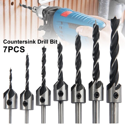 Willstar 7PCS 3-10mm HSS Countersink Drills Bit Reamer Set Woodworking Chamfer Drill Bill Set
Willstar 7PCS 3-10mm HSS Countersink Drills Bit Reamer Set Woodworking Chamfer Drill Bill Set