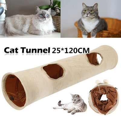 25120cm Pet Cat Tunnel Passageway Tubes Collapsible Crinkle Kitten Play Funny Interactive Toy
25120cm Pet Cat Tunnel Passageway Tubes Collapsible Crinkle Kitten Play Funny Interactive Toy