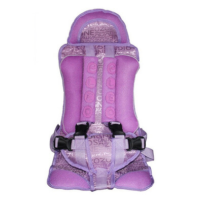 Portable Baby Safety Car Seat Thicken Universial Kids Seats Cover Chair Cushion Harness Purple
Portable Baby Safety Car Seat Thicken Universial Kids Seats Cover Chair Cushion Harness Purple