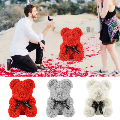 40CM Rose Bear Teddy Bear with Eternal Flowers for Romantic Valentines Day Gift Wedding Party Decoration
40CM Rose Bear Teddy Bear with Eternal Flowers for Romantic Valentines Day Gift Wedding Party Decoration