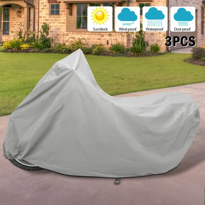 3PCS LXL Large Waterproof Outdoor Dustproof Motorcycle Bicycle Bike Covers Anti-snow Rainproof Sunscreen Protection Cover
3PCS LXL Large Waterproof Outdoor Dustproof Motorcycle Bicycle Bike Covers Anti-snow Rainproof Sunscreen Protection Cover