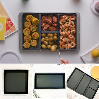 2 Styles Baking Sheet Nonstick Sheet Pan Set Dishwasher Safe Toaster Oven Pan Tray Replacement Silicone Tray
2 Styles Baking Sheet Nonstick Sheet Pan Set Dishwasher Safe Toaster Oven Pan Tray Replacement Silicone Tray