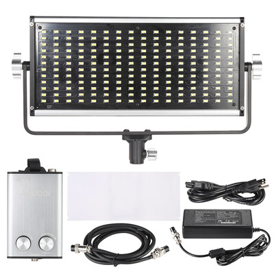 Andoer DLED-350S Dimmable Bi-Color LED Video Light Ultra-thin LED Panel 192 SMD Lamp Beads CRI 95 Color Temp 3200-5600K Large Pow
Andoer DLED-350S Dimmable Bi-Color LED Video Light Ultra-thin LED Panel 192 SMD Lamp Beads CRI 95 Color Temp 3200-5600K Large Pow