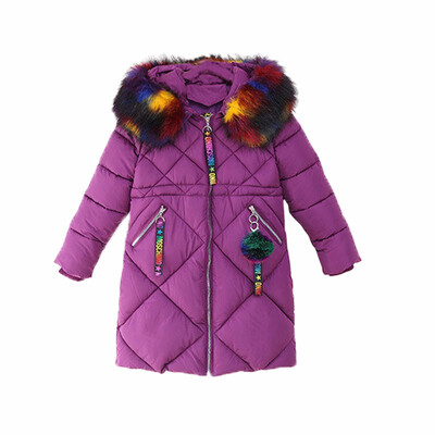-30 degrees Girls Cotton-padded Outerwear & Coats 2018 Winter Children Warm Clothes fashion multicolour Fur Collar Jacket 3-16 Y
-30 degrees Girls Cotton-padded Outerwear & Coats 2018 Winter Children Warm Clothes fashion multicolour Fur Collar Jacket 3-16 Y