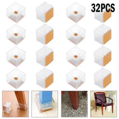 3216PCS Square Chair Leg Caps Rubber Feet Protector Pads Furniture Table Cover Felt Pads Scratch-resistant
3216PCS Square Chair Leg Caps Rubber Feet Protector Pads Furniture Table Cover Felt Pads Scratch-resistant