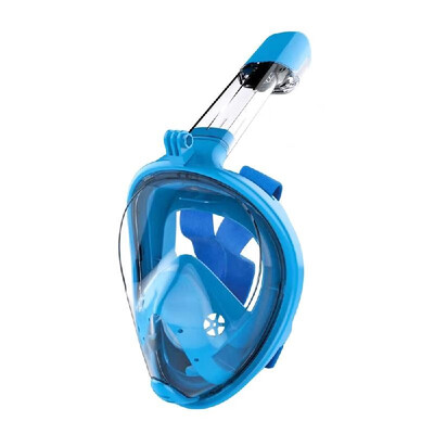 180° Panoramic View Float Full Dry Face Diving Mask Underwater Anti-fog Anti-leak Scuba Snorkeling Swimming Mask with Camera Mount
180° Panoramic View Float Full Dry Face Diving Mask Underwater Anti-fog Anti-leak Scuba Snorkeling Swimming Mask with Camera Mount
