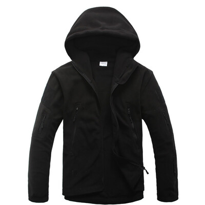 Outdoor Sports Warm Soft Shell Jacket Liner Fleece Coat for Men