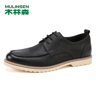 Mulinsen MULINSEN fashion urban casual youth trend mens first layer leather lace-up shoes black 39 SS97313
Mulinsen MULINSEN fashion urban casual youth trend mens first layer leather lace-up shoes black 39 SS97313