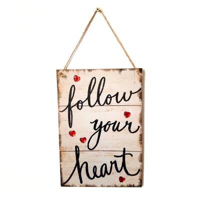 Vintage Style Wooden Wall Hanging Decoration Board Handmade Rustic Signs Door Ornaments Plaque Hanger Holiday Valentine Gift
Vintage Style Wooden Wall Hanging Decoration Board Handmade Rustic Signs Door Ornaments Plaque Hanger Holiday Valentine Gift