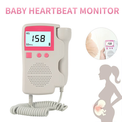 Willstar LCD Baby Ultrasonic Detector Fetal Doppler Prenatal Heart Rate Heartbeat Monitor
Willstar LCD Baby Ultrasonic Detector Fetal Doppler Prenatal Heart Rate Heartbeat Monitor