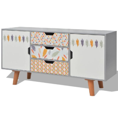 Sideboard MDF 433"x138"x224" Gray