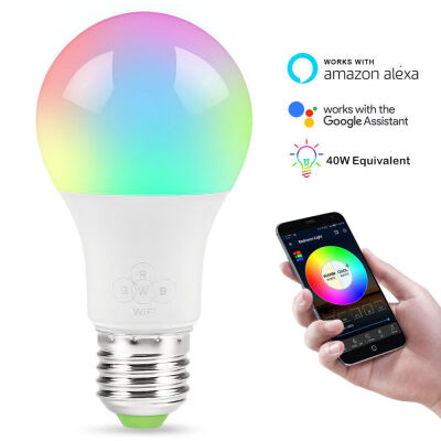 Smart WiFi LED Light Bulb Free APP Remote Control Compatible Wake-Up Lights for Alexa & Google Assist
Smart WiFi LED Light Bulb Free APP Remote Control Compatible Wake-Up Lights for Alexa & Google Assist