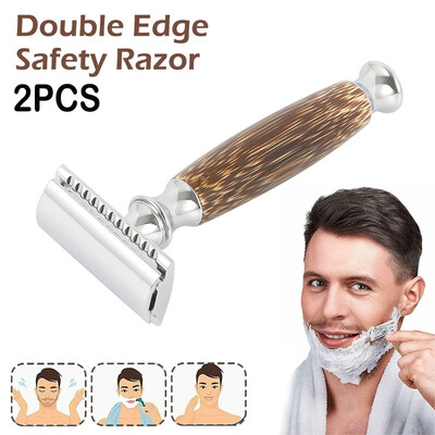 New Reusable Bamboo Razor Women & Men Shaving Manual Double Edge Classic Safety Razor Environmental Bamboo Handle
New Reusable Bamboo Razor Women & Men Shaving Manual Double Edge Classic Safety Razor Environmental Bamboo Handle