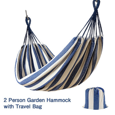Portable Hammock Outdoor Hammock Garden Home Travel Camping Swing Canvas Stripe Hang Bed Hammock
Portable Hammock Outdoor Hammock Garden Home Travel Camping Swing Canvas Stripe Hang Bed Hammock