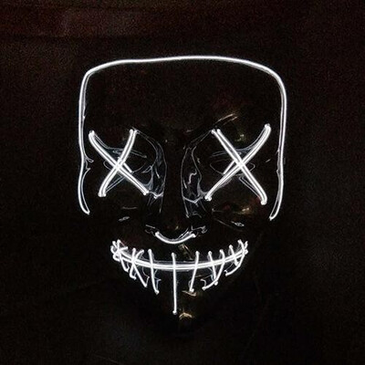 Halloween Mask LED Light Up Party Masks The Purge Election Year Great Funny Masks Festival Cosplay Costume Supplies Glow In Dark
Halloween Mask LED Light Up Party Masks The Purge Election Year Great Funny Masks Festival Cosplay Costume Supplies Glow In Dark
