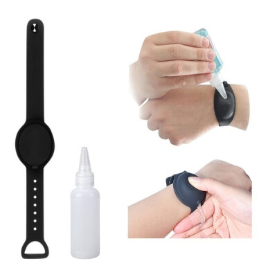 Willstar 3Pcs-Hand Dispenser Wrist Sanitizer Bracelet Wearable Liquid Hand Sanitizer-Black
Willstar 3Pcs-Hand Dispenser Wrist Sanitizer Bracelet Wearable Liquid Hand Sanitizer-Black