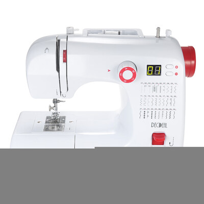 Decdeal Multifunctional Electric Household Sewing Machine with 30 Stitch Patterns Double Thread Adjustable Speed LED Display Butto
Decdeal Multifunctional Electric Household Sewing Machine with 30 Stitch Patterns Double Thread Adjustable Speed LED Display Butto