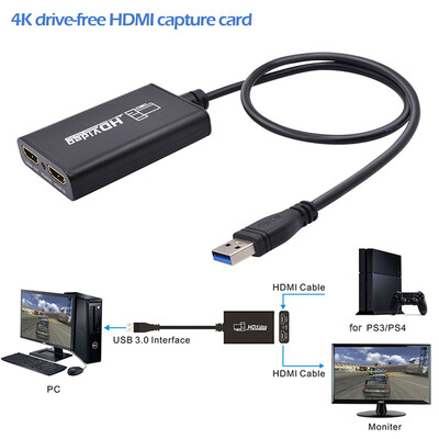 Willstar HDMI Video Capture Card USB 304K UHD Recorder for Video Live Streaming Game
Willstar HDMI Video Capture Card USB 304K UHD Recorder for Video Live Streaming Game