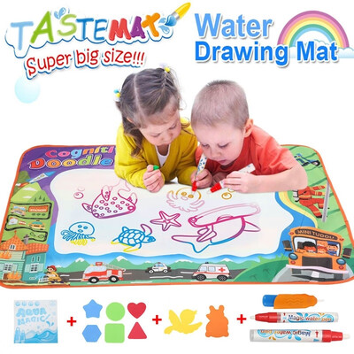 Willstar Water Doodle Mat Aqua Drawing Painting Mat Large 100 X 70cm with Magic Pens Learning Toys for Birthday Christmas Gift
Willstar Water Doodle Mat Aqua Drawing Painting Mat Large 100 X 70cm with Magic Pens Learning Toys for Birthday Christmas Gift
