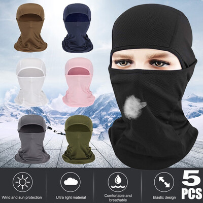 52pcs Ski Face Mask Motorcycle Running Cycling Balaclava Hunting Outdoor Ski Full Face Mask Helmet for Cold Hot Weather
52pcs Ski Face Mask Motorcycle Running Cycling Balaclava Hunting Outdoor Ski Full Face Mask Helmet for Cold Hot Weather