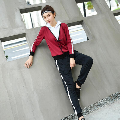 Colorful 2019 new fashion Slim female sports suit Korean version of the loose quick-drying running gym long-sleeved yoga clothes black
Colorful 2019 new fashion Slim female sports suit Korean version of the loose quick-drying running gym long-sleeved yoga clothes black