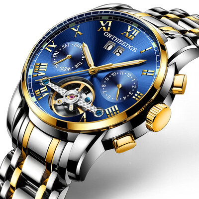 Man Automatic mechanical watch Business affairs Noctilucent Wrist watch Waterproof steel strip Calendar watch
Man Automatic mechanical watch Business affairs Noctilucent Wrist watch Waterproof steel strip Calendar watch