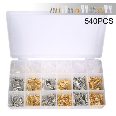 2020 New Premium 540PCS Electrical Wire Crimp Terminal Connector Male Female Spade 28mm48mm63mm with Insulated Sleeves
2020 New Premium 540PCS Electrical Wire Crimp Terminal Connector Male Female Spade 28mm48mm63mm with Insulated Sleeves