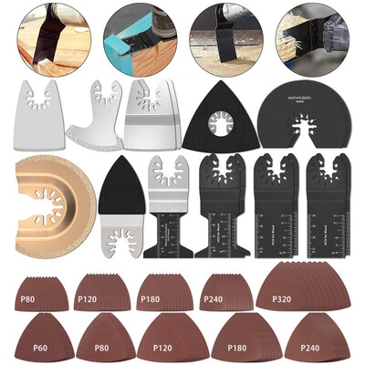 100pcs Wood Mix Saw Blades Oscillating Carbon Steel Cutter for Fein Dremel Oscillating Multimaster Multi Tool
100pcs Wood Mix Saw Blades Oscillating Carbon Steel Cutter for Fein Dremel Oscillating Multimaster Multi Tool