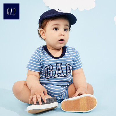 GAP flagship store baby logo logo cotton striped basic short-sleeved one-piece jumpsuit 230146 blue stripes 52cm 0-March
GAP flagship store baby logo logo cotton striped basic short-sleeved one-piece jumpsuit 230146 blue stripes 52cm 0-March