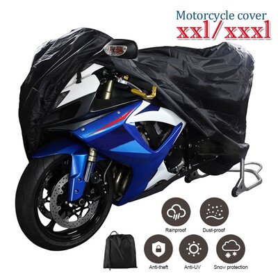 XXLXXXL Waterproof&Antidust Full Black Motorcycle Cover 190T Oxford Cloth Material European Size Motorcycle Cover
XXLXXXL Waterproof&Antidust Full Black Motorcycle Cover 190T Oxford Cloth Material European Size Motorcycle Cover