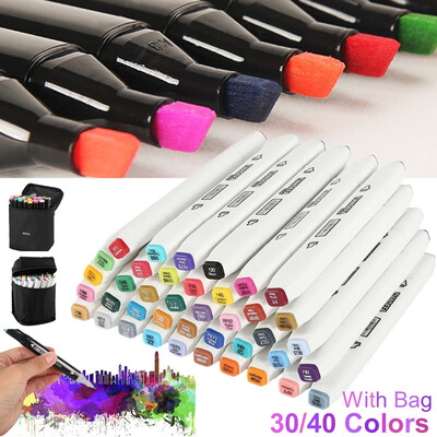 Markers Set 40 Color Copic Markers Sketch Set For Double Head Brush Pen For School Art Supplies Design Marker
Markers Set 40 Color Copic Markers Sketch Set For Double Head Brush Pen For School Art Supplies Design Marker