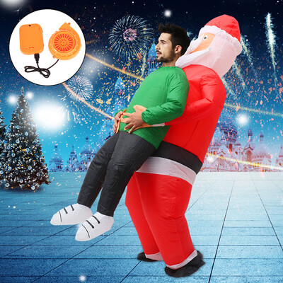 Willstar Inflatable Santa Claus Costume Funny Christmas Full Body Jumpsuit Xmas Party Clothing Suits
Willstar Inflatable Santa Claus Costume Funny Christmas Full Body Jumpsuit Xmas Party Clothing Suits