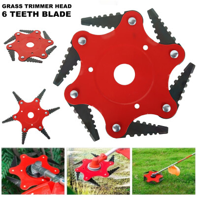 Lawn Mower Grass Eater Trimmer Head Brush Cutter Tool 6 Steel Blades Razors 65Mn
Lawn Mower Grass Eater Trimmer Head Brush Cutter Tool 6 Steel Blades Razors 65Mn