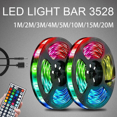 Willstar RGB Light Strip 5050 LED Tape Lights Color Changing with 44 Keys IR Remote 12V Power Supply 4921 ft
Willstar RGB Light Strip 5050 LED Tape Lights Color Changing with 44 Keys IR Remote 12V Power Supply 4921 ft
