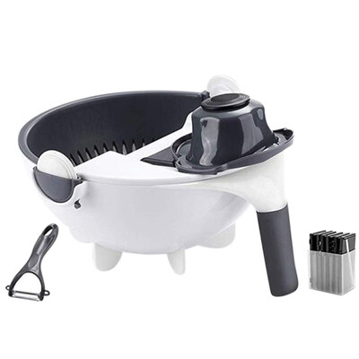 Multifunctional Vegetable Cutter Potato Shredder Kitchen Household Manual Shredded Radish Grater Washing Vegetable Basket Slicer
Multifunctional Vegetable Cutter Potato Shredder Kitchen Household Manual Shredded Radish Grater Washing Vegetable Basket Slicer