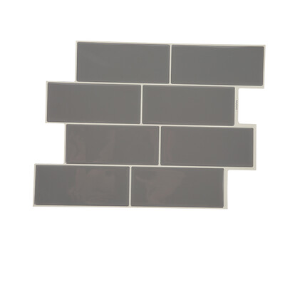 3D Wall Sticker Tile Gray Brick Self-adhesive Waterproof Kitchen Bathroom DIY Removable
3D Wall Sticker Tile Gray Brick Self-adhesive Waterproof Kitchen Bathroom DIY Removable