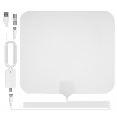 Willstar 1Set HDTV Indoor Antenna Aerial HD Digital TV Signal Amplifier Booster Cable White
Willstar 1Set HDTV Indoor Antenna Aerial HD Digital TV Signal Amplifier Booster Cable White