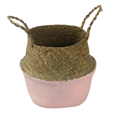 Seagrass Wickerwork Basket Rattan Foldable Hanging Flower Pot Planter Woven Dirty Laundry Basket Storage Basket Home Decor
Seagrass Wickerwork Basket Rattan Foldable Hanging Flower Pot Planter Woven Dirty Laundry Basket Storage Basket Home Decor