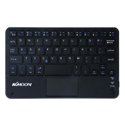 KKMOON 59 Keys Ultra Slim Thin Mini Touch Pad Bluetooth Keyboard with Foldable Magnetic PU Leather Case for Android for 7-8 in Win
KKMOON 59 Keys Ultra Slim Thin Mini Touch Pad Bluetooth Keyboard with Foldable Magnetic PU Leather Case for Android for 7-8 in Win